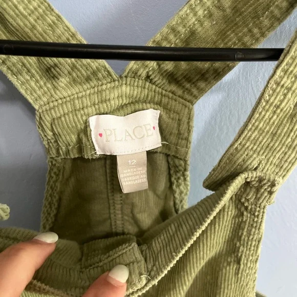 The Children's Place Olive Corduroy Dress - Picture 7 of 8